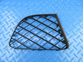 Bentley Continental Gt Gtc black front bumper right grille #9189
